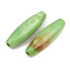 Perles européennes en acrylique opaque&nbsp;OACR-G064-08M