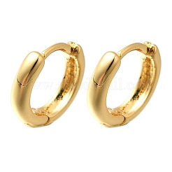Creolen aus Messing mit Ringplattierung für Damen&nbsp;EJEW-C125-09G