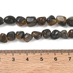 Fili di perline di larvikite naturale&nbsp;GG-CBA9392-24