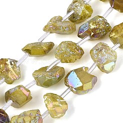 Perles d'améthyste naturelle brute&nbsp;G-Q610-05G