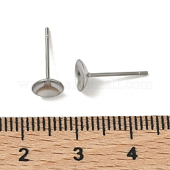 Perni per orecchini in acciaio inossidabile 304 anti-ossidazione&nbsp;X-STAS-R063-50