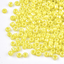 Undurchsichtige 6/0 Glas-Saatperlen&nbsp;SEED-S023-01A-02