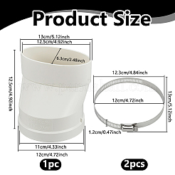 Connettori per tubi in PVC&nbsp;AJEW-WH0752-608