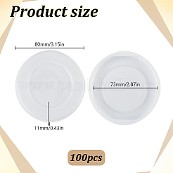 Tapa de tubo de papel de plástico&nbsp;KY-WH0049-68B