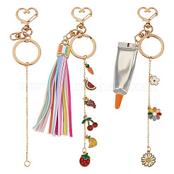 3 porte-clés en alliage&nbsp;KEYC-TA0004-72