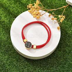 Bracelets multibrins en cordons nylon constellation&nbsp;BJEW-U016-01B-07