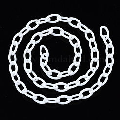 Handgefertigte undurchsichtige Acrylkabelketten&nbsp;KY-N014-001O