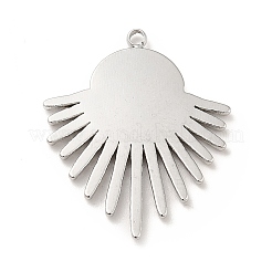Cabochon pendenti in acciaio inossidabile 304 anti-ossidazione&nbsp;STAS-H172-13P