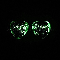 Perles de lampwork de sable doré faites à la main lumineuses&nbsp;FOIL-B001-03B