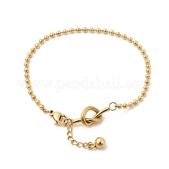 304 Edelstahl-Kugelkettenarmbänder für Damen&nbsp;LS-BJEW-D407-04G