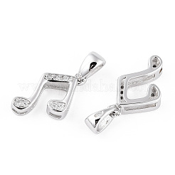 Rhodiniertes 925 Sterlingsilber&nbsp;STER-T007-30P