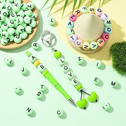 Perline in silicone 104 pz 26 stili&nbsp;SIL-SZ0003-40G