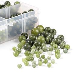 340pcs 4 Größen natürliche Edelsteinperlen&nbsp;G-LS0001-12