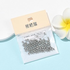 Cuentas espaciadoras de latón Shegrace&nbsp;XGRPCF714-040P
