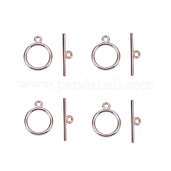 Chiusure toggle di sitle tibetano&nbsp;TIBE-PH0001-01RG-NR