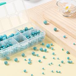Perline di howlite naturale 340 pz 4 dimensioni&nbsp;G-LS0001-20