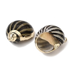 Anhänger aus Messing und natürlichen Muscheln&nbsp;SH-CBA27C9-01