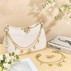 5 pendentif décoratif en forme de nœud papillon en alliage&nbsp;HJEW-OC0001-46