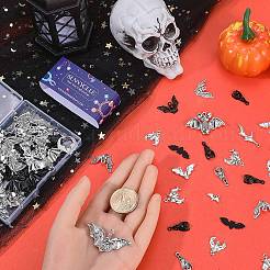 40 pz 10 stili pendenti in lega di stile tibetano&nbsp;TIBEP-SC0003-03