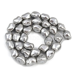 Perles de perles de coquille galvanoplastie&nbsp;BSHE-H113-05B
