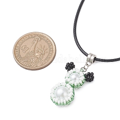 Colliers en perles de rocaille et perles de verre&nbsp;NJEW-MZ00126-04
