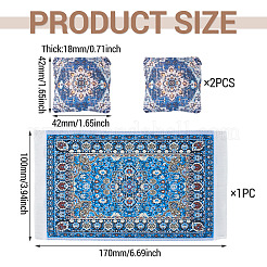 Mini tapis en nylon de style turc&nbsp;AJEW-TA0003-66A