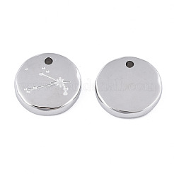 Breloques en acier inoxydable chirurgical 316 anti-ternissement&nbsp;STAS-S116-418B-P