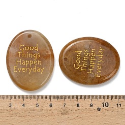 Natürliche Topazjade Anhänger&nbsp;G-K353-06B