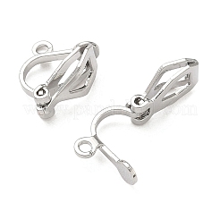 Componenti per orecchini a clip in ottone Shegrace&nbsp;XGR0141P-138P