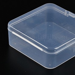 Contenitori di perline di plastica con coperchio incernierato&nbsp;CON-Z007-04C