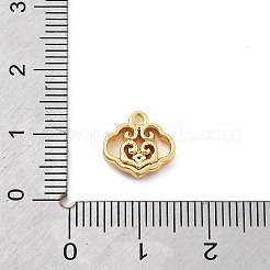 Ottone micro spianare pendenti zirconi&nbsp;LS-KK-H511-01G-02