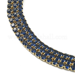 Bracelets de tennis en zircone cubique pour femme fille cadeau&nbsp;BJEW-F450-04G-04