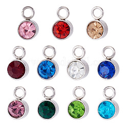 10 Stück Glas-Strass-Anhänger&nbsp;STAS-TA0003-26E