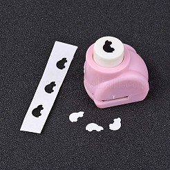 Zufällige einfarbige oder zufällig gemischte Mini-Kunststoff-Bastelpapier-Stanzsets für Scrapbooking und Papierhandwerk&nbsp;LS-AJEW-L051-02