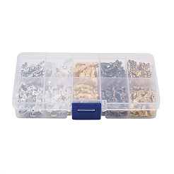 1 Box 200 Stück 10 Arten Flügel/Schmetterling tibetischen Stil Legierungsperlen&nbsp;TIBEB-TA0001-25