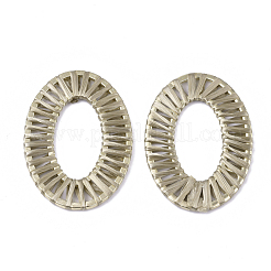 Handgemachte Bast gewebte Ringe&nbsp;WOVE-Q077-22