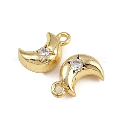 Pendentifs avec zircon cubiques à micro-pavés en laiton&nbsp;KK-A269-20G