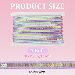 Environ 16.7 m de ruban polyester&nbsp;DIY-CY0001-68