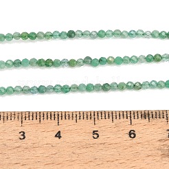 Fili di perline smeraldi naturali&nbsp;GG-CBA77FB-B13-2mm
