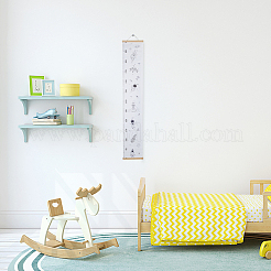 Grafico dell'altezza rimovibile con motivo a tema spaziale per bambini&nbsp;AJEW-WH0165-72A