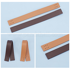 2 Paar Taschengriffe mit Lederbesatz in 2 Farben&nbsp;FIND-CA0002-02