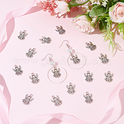 Tibetischer stil Aluminium Anhänger & Charms&nbsp;PALLOY-SC0004-08