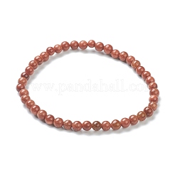 Bracciali di perline tratto Goldstone sintetico&nbsp;BJEW-D446-A-15