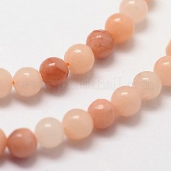 Chapelets de perles en aventurine rose naturel&nbsp;X-G-N0185-04-2mm