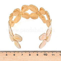 Braccialetti con polsino smaltato in acciaio inossidabile 304&nbsp;BJEW-H638-01A-G