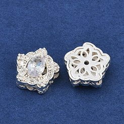 Maglie multifilo con pavé di ottone e zirconi cubici&nbsp;ZIRC-F145-05S-01