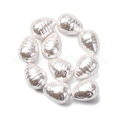 Fili di perle di conchiglie galvanizzate&nbsp;BSHE-XCP0001-85