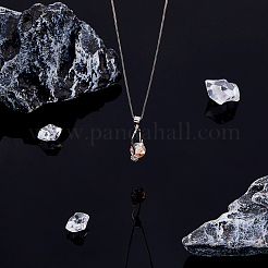 3 Stück 3 Stile anlaufgeschützte rhodinierte Sterlingsilber-Eispickel-KlemmKlauen&nbsp;STER-FH0001-10