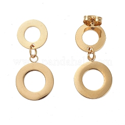 Orecchini pendenti in acciaio inossidabile 304&nbsp;EJEW-H368-24G