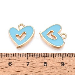 Pendentifs d'émail en alliage&nbsp;PALLOY-T092-27G-05